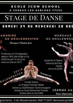 Stage de ClassiqueDanse ContemporaineDanse Jazz à Moret-Loing-et-Orvanne en avril 2024
