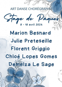 Stage de Barre à TerreBreak danceClassiqueDanse ContemporaineDanse JazzFlamencoHip-hop à Saint-Rémy-lès-Chevreuse en avril 2024