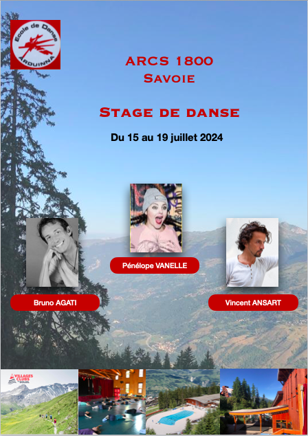 Stage de danse ARCS 1800 (SAVOIE)